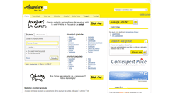 Desktop Screenshot of anunturi-on-line.ro